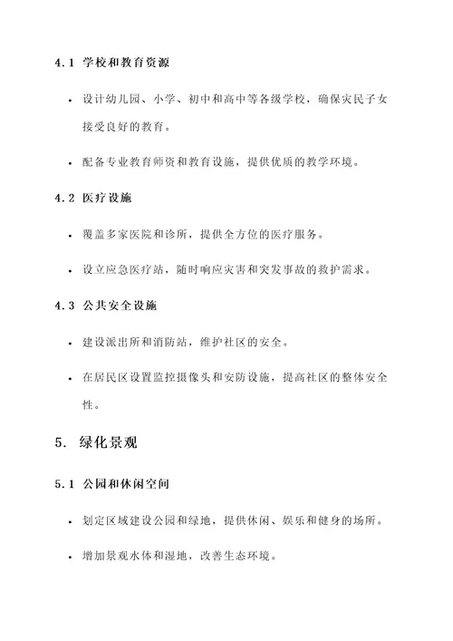 桃李园安置区规划方案