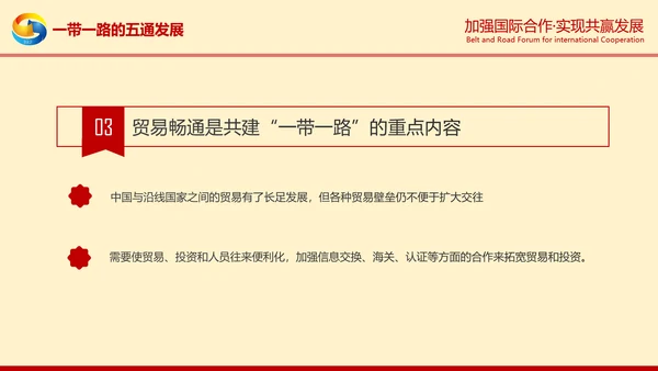一带一路高峰论坛一带一路介绍PPT模板
