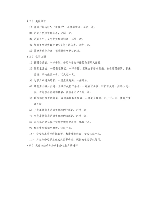 销售部薪资及绩效考核管理制度.docx