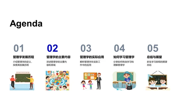 管理学基础讲座PPT模板