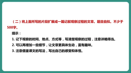 七年级语文上册第五单元 任务三 记述与动物的相处 课件-【课堂无忧】新课标同步核心素养课堂