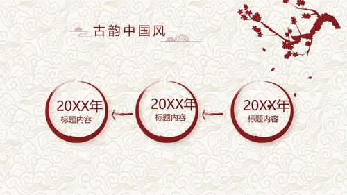 古香红色酒店餐饮创业商业计划书工作总结汇报计划动态PPT模板