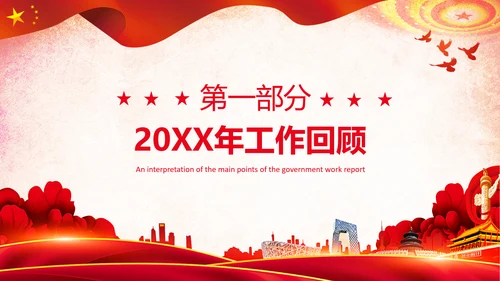 全国两会政府工作报告学习解读PPT