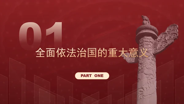 法治中国的坚实步伐全面依法治国党课解读ppt