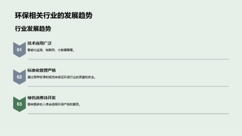 绿色环境科学家的就业指导PPT模板