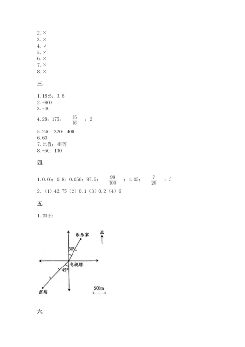 苏教版小升初数学模拟试卷及答案【真题汇编】.docx