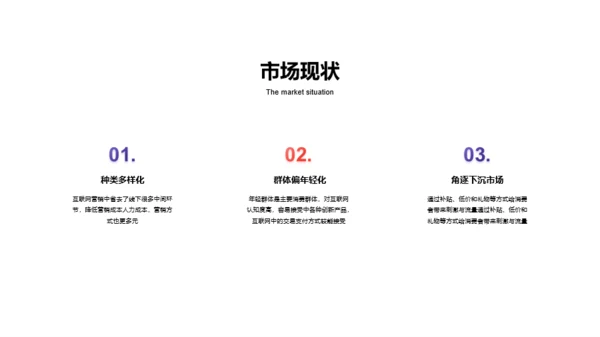 多色创意市场营销PPT案例