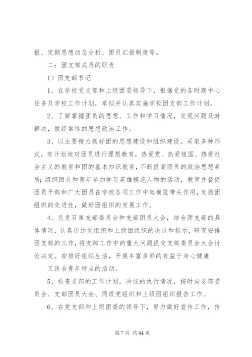 团支部制度建设情况.docx