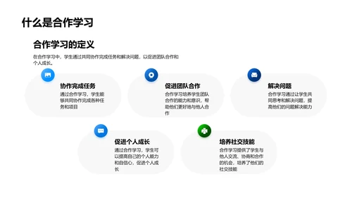 合作学习报告PPT模板