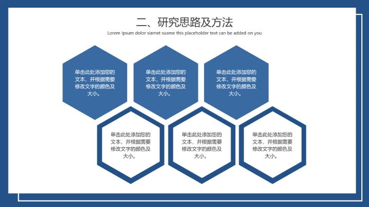 毕业答辩简约开题论文答辩通用模板