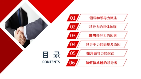 公司团队建设员工领导力管理培训PPT模板