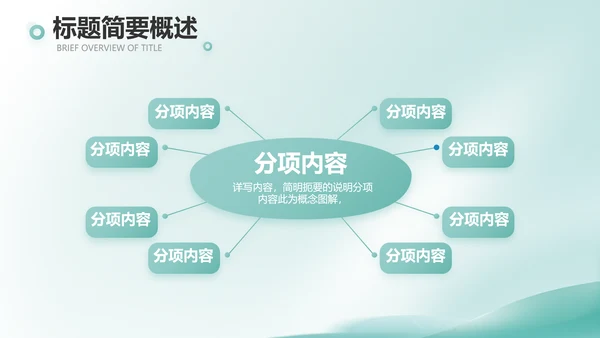 蓝色清新医疗工作汇报动态PPT模板