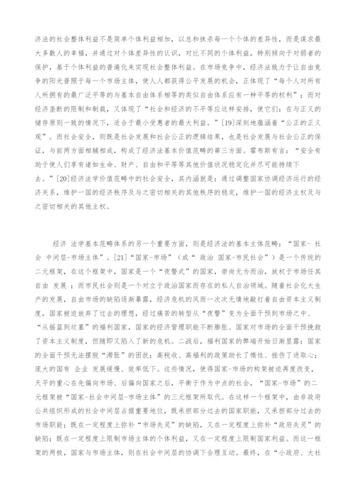 反思与重构：浅论经济法学研究路径与基本范畴体系.docx