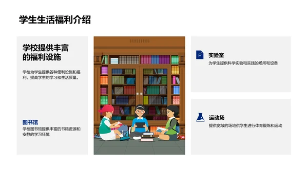 初一新生入学指南PPT模板