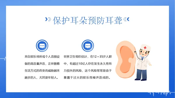 3月3日全国爱耳日爱护耳朵PPT课件