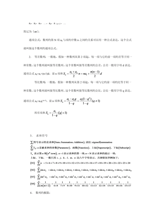 2023年物理竞赛中的数学知识.docx