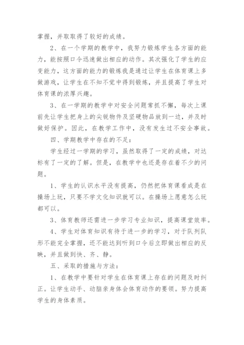 个人小学体育教学总结7篇.docx