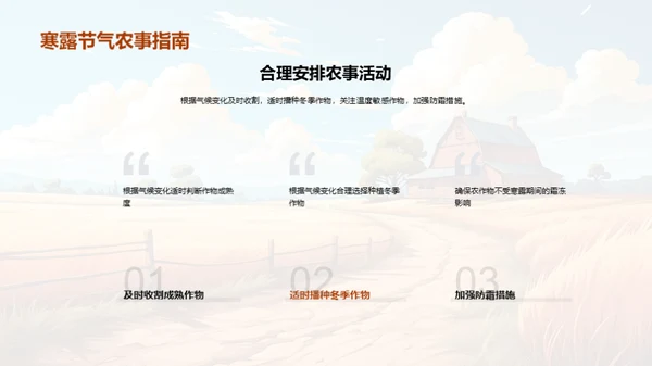 寒露农事指南