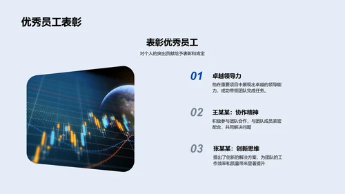 银行部门季度汇报PPT模板