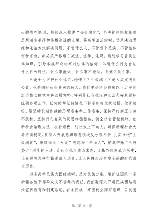 学习《新疆的反恐、去极端化斗争与人权保障》白皮书心得体会.docx