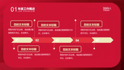 喜庆新年福字商务汇报结婚通用PPT模板