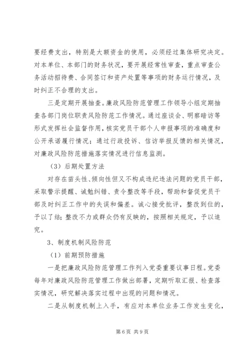 风险防控预警方案 (2).docx