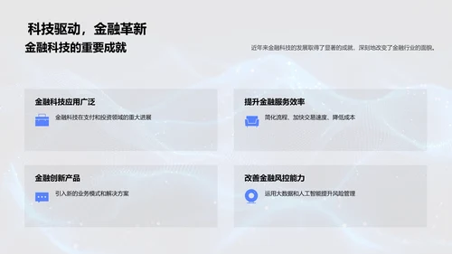 金融科技驱动融资报告PPT模板