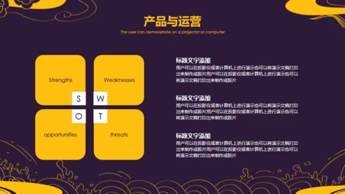 中国风中式设计云纹通用PPT模板
