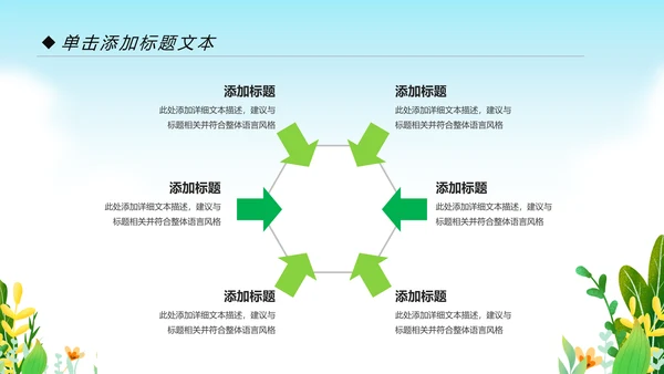 清新健康瑜伽健身瑜伽运动孕妇瑜伽PPT模板