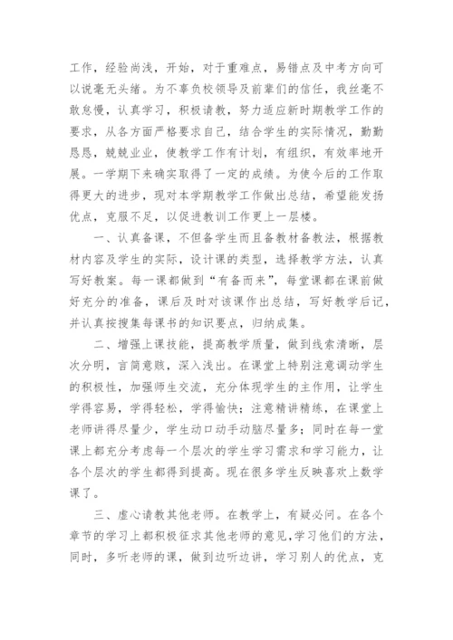 数学教师个人教学总结.docx