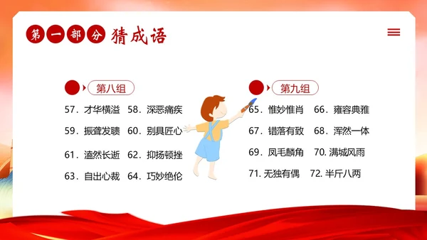 全国推广普通话宣传周普通话比赛PPT课件