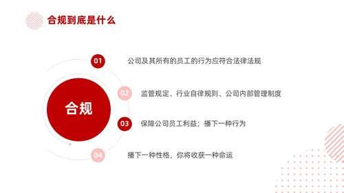 红色简约商务培训企业合规PPT企业培训