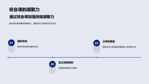 班级文化与品德教育PPT模板