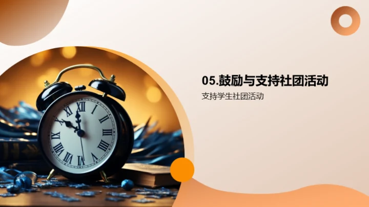 高三生涯与社团融合