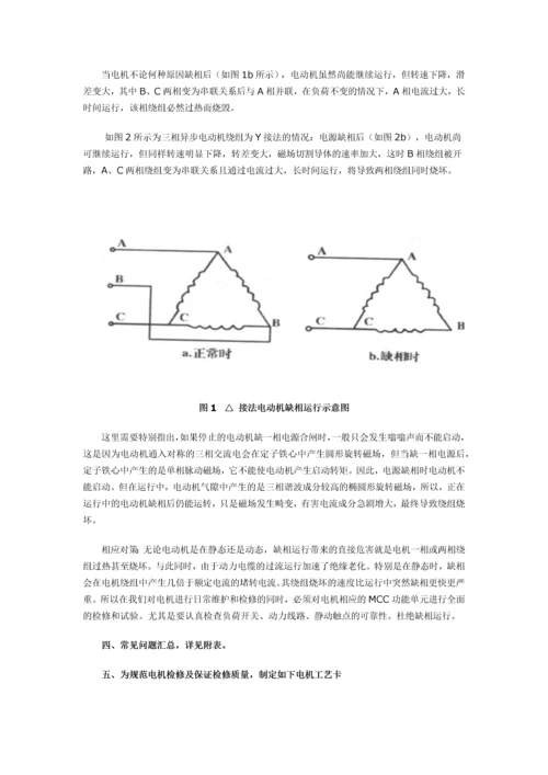 电机常见问题浅析及对策.docx