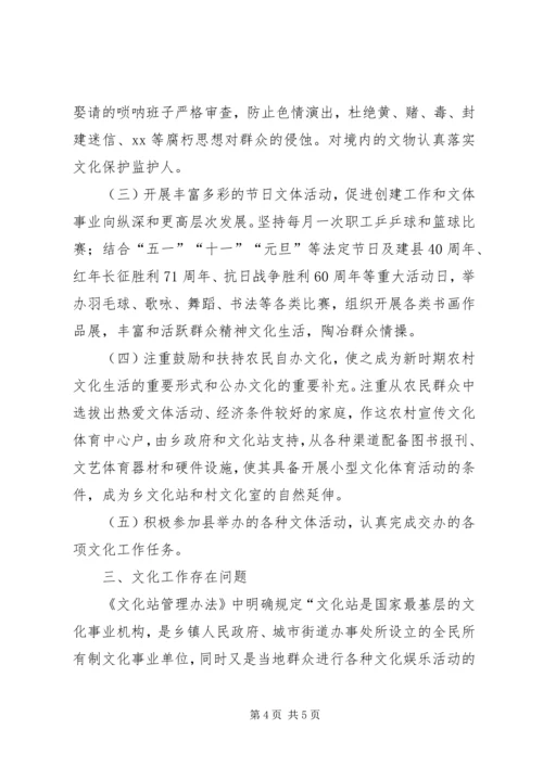 乡镇文化站工作总结2篇.docx