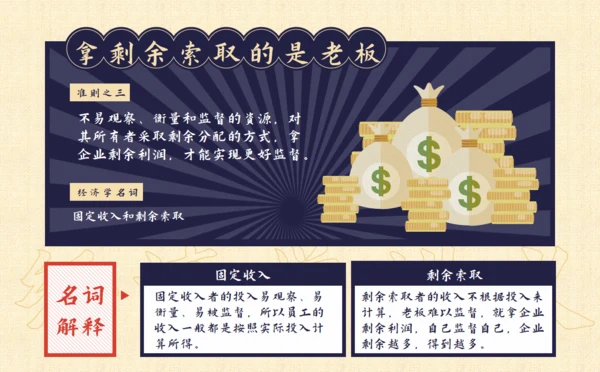 深紫色插画风读书笔记通用PPT模板