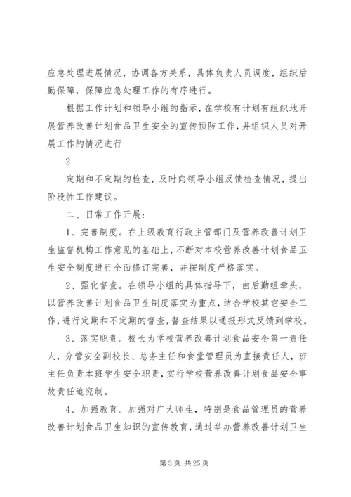 椅山附中营养改善计划安全应急预案.docx