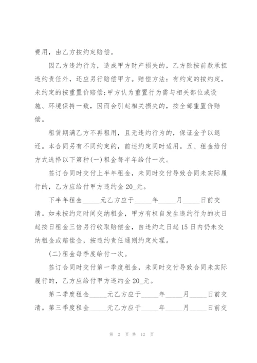 经典湖南个人房屋租赁合同.docx