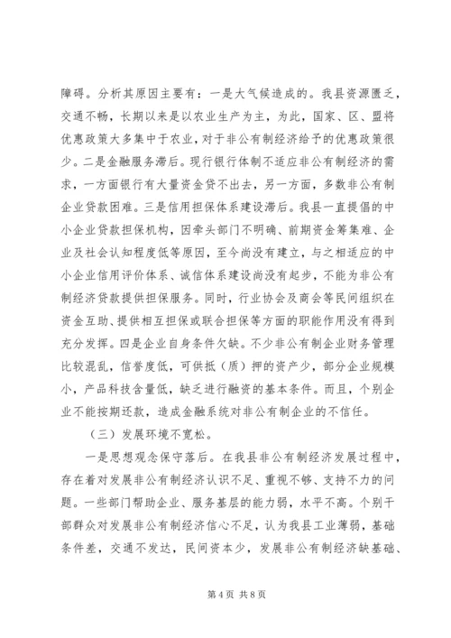 县经济工作调研报告 (2).docx