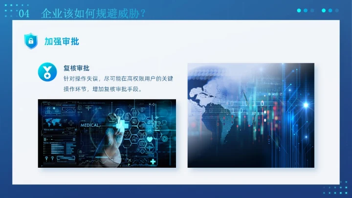 蓝色创意科技互联网商业计划书企业网络安全教育宣传PPT模板国家网络安全宣传周网络安全宣传周