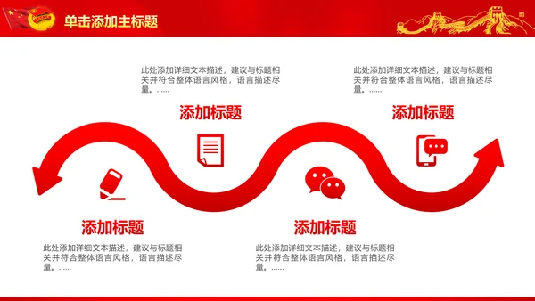 恢宏大气中国共青团工作报告PPT