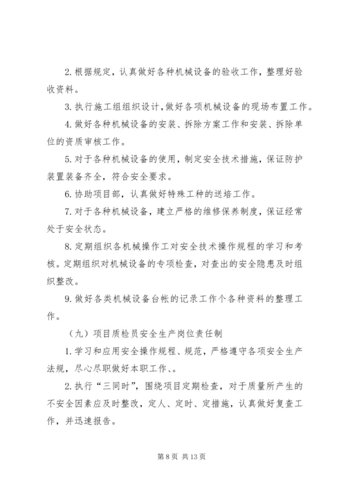 余热电站各级人员安全生产责任制 (3).docx