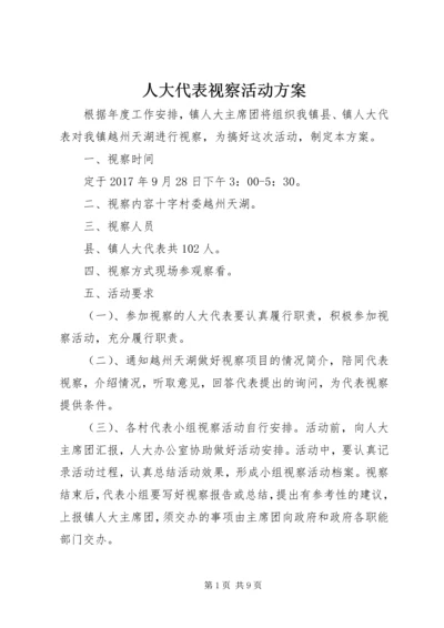 人大代表视察活动方案.docx