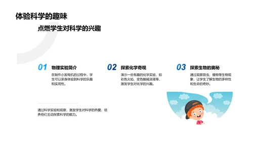 科学在生活中的应用PPT模板