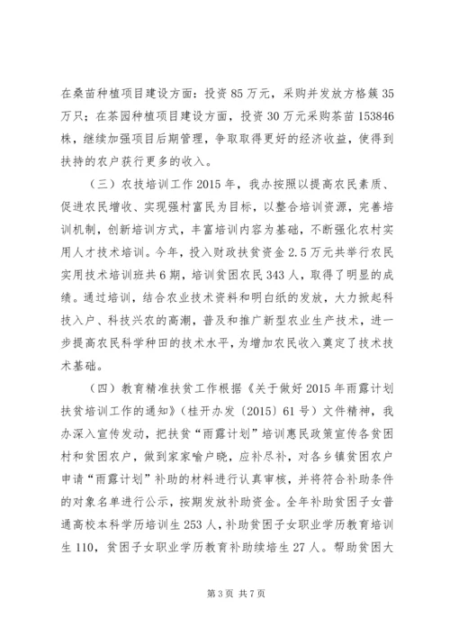 扶贫办年度工作总结和工作计划.docx