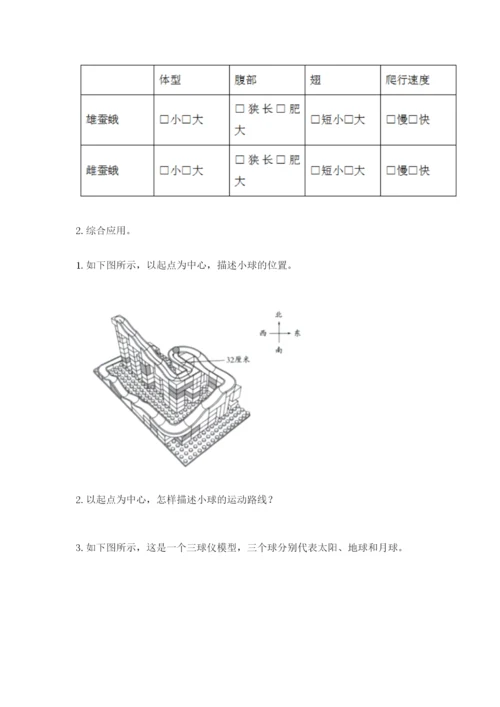 教科版三年级下册科学期末测试卷【易错题】.docx