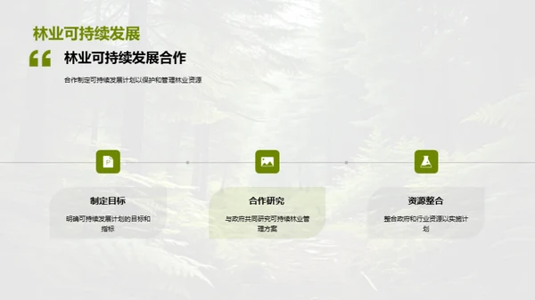 林业资源的绿色转型