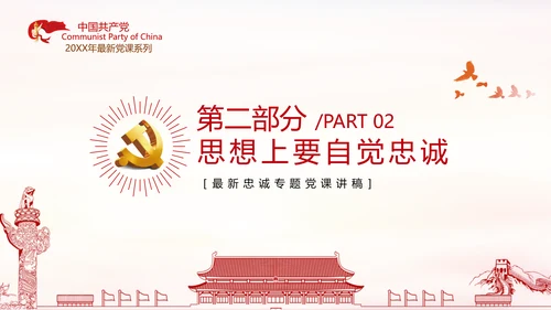 坚定理想信念忠诚履行职责党政党建支部团委学习忠诚党课
