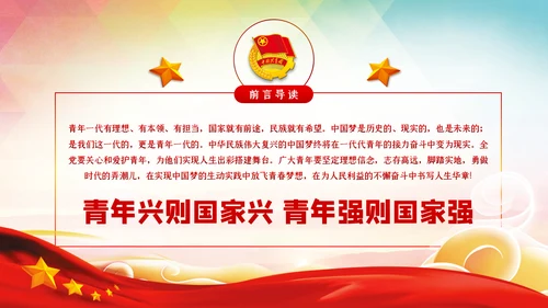 五四精神传承有我弘扬五四精神共青团PPT团课